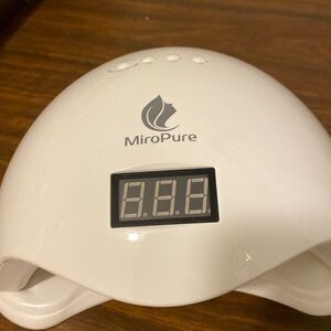 MiroPure Gel Polish LED Lamp for gel manicures at home!!